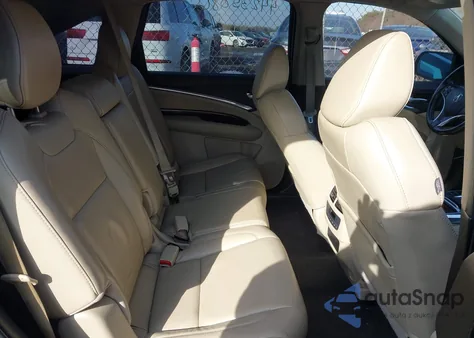 2015 Acura Mdx Technology Package z USA, uszkodzony, nr VIN 5FRYD3H43FB005556